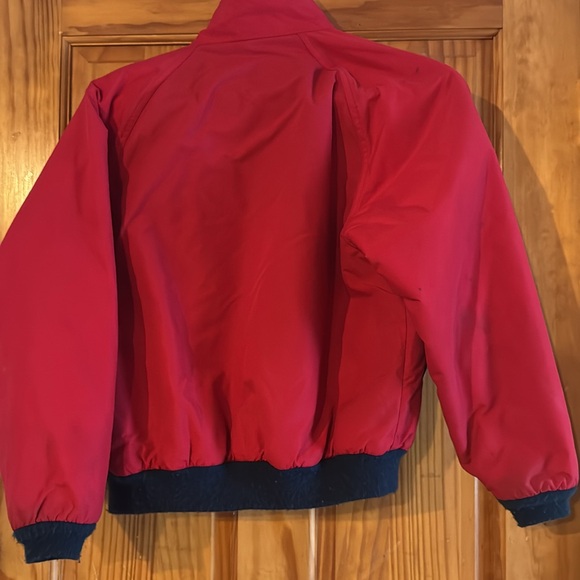 LLBean weather resistant fleece lined “Warm Up Jacket” - Picture 2 of 2